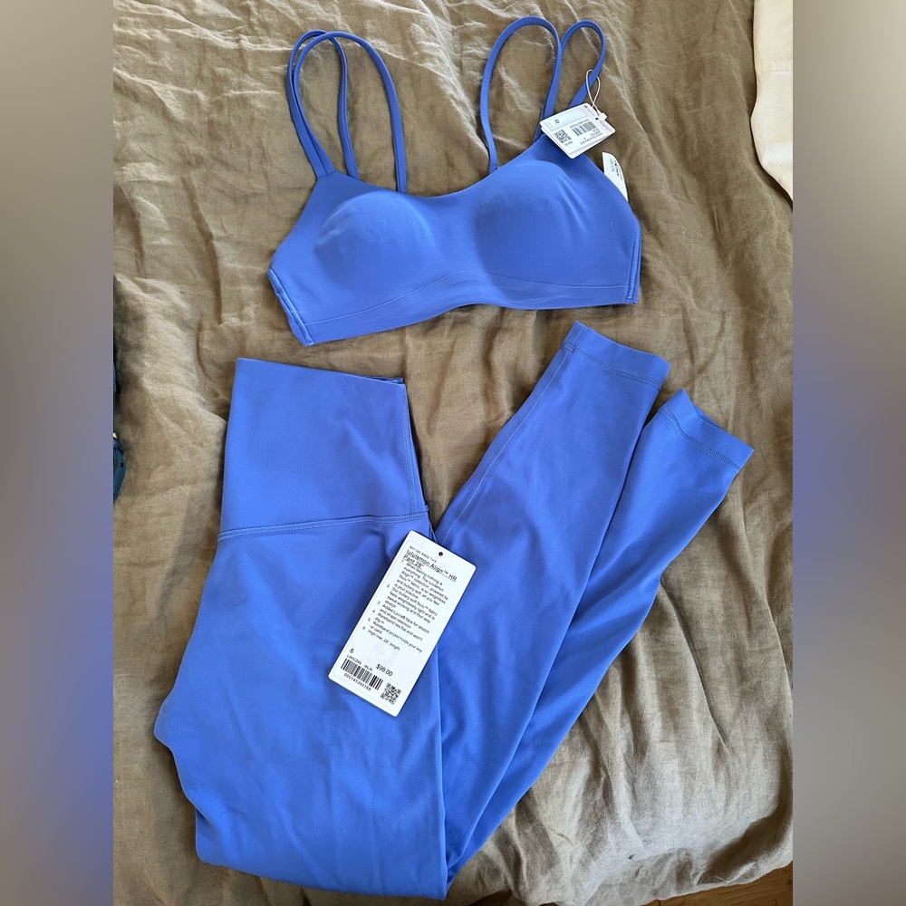 COPY - Wild indigo lululemon set NWT